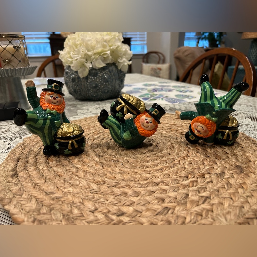 Fitz and Floyd Luck of the Irish 3 piece set
